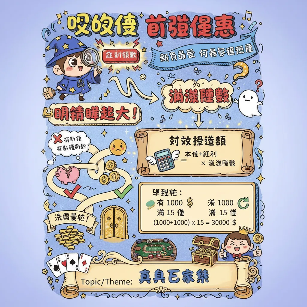 領取娛樂城優惠前：必懂首儲優惠與流水要求