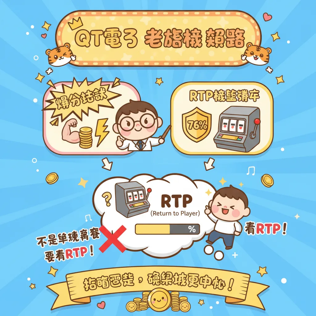 掌握QT電子老虎機爆分技巧與RTP機臺勝率分析